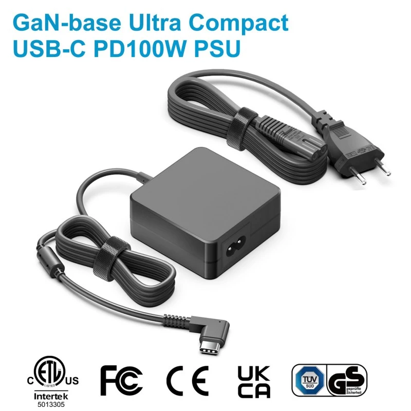 Adaptateur secteur USB-C carré GaN 100 W