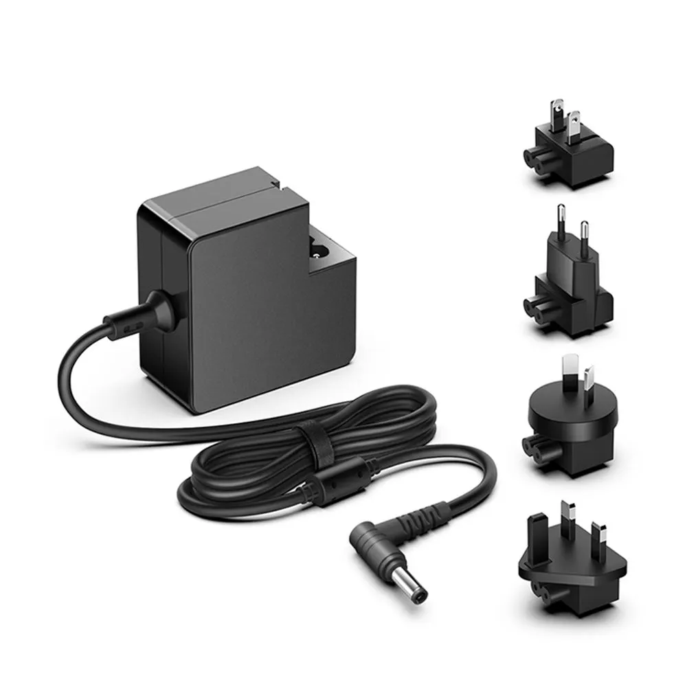 Adaptateur secteur interchangeable 12 V, 3,33 A, 40 W.