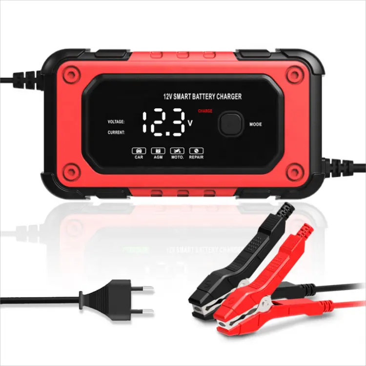 Chargeur de batterie de réparation automatique entièrement intelligent 12V 6A