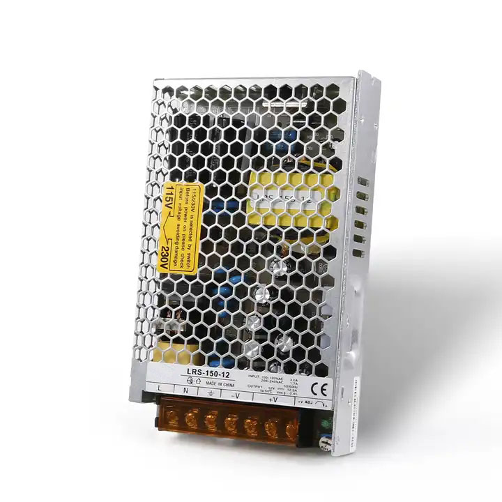 Qu'est-ce qui fait de l'alimentation à découpage en aluminium de 150 W un choix idéal pour vos besoins