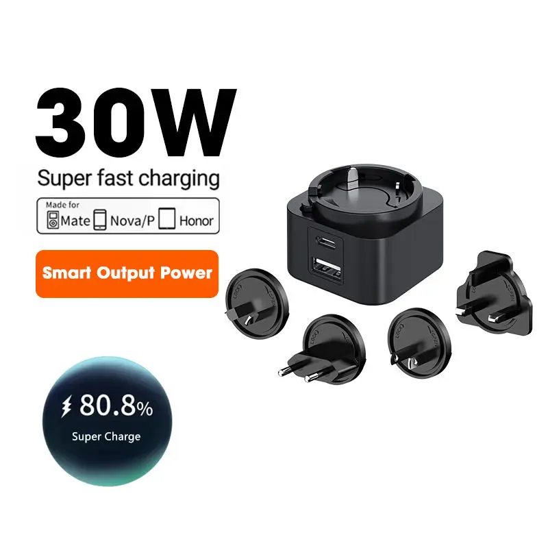 Chargeur PD à prise interchangeable 30 W