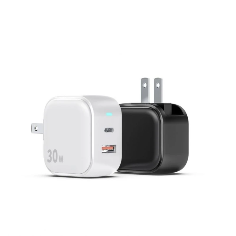 Chargeur rapide 30WPD avec USB-A et USB-C