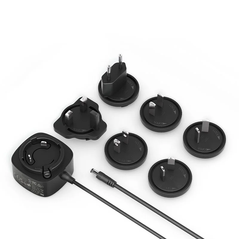 Adaptateur secteur à prise interchangeable 5 V 2,5 A