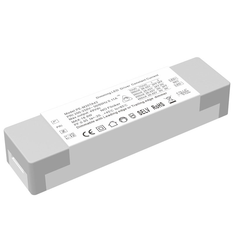 Pilote LED à intensité variable Triac à courant constant 20 W