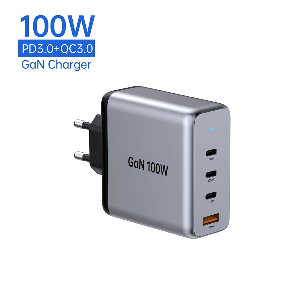 Chargeur rapide GAN 100W pour ordinateur portable CE