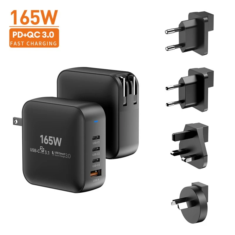 Chargeur Gan haute vitesse 165 W